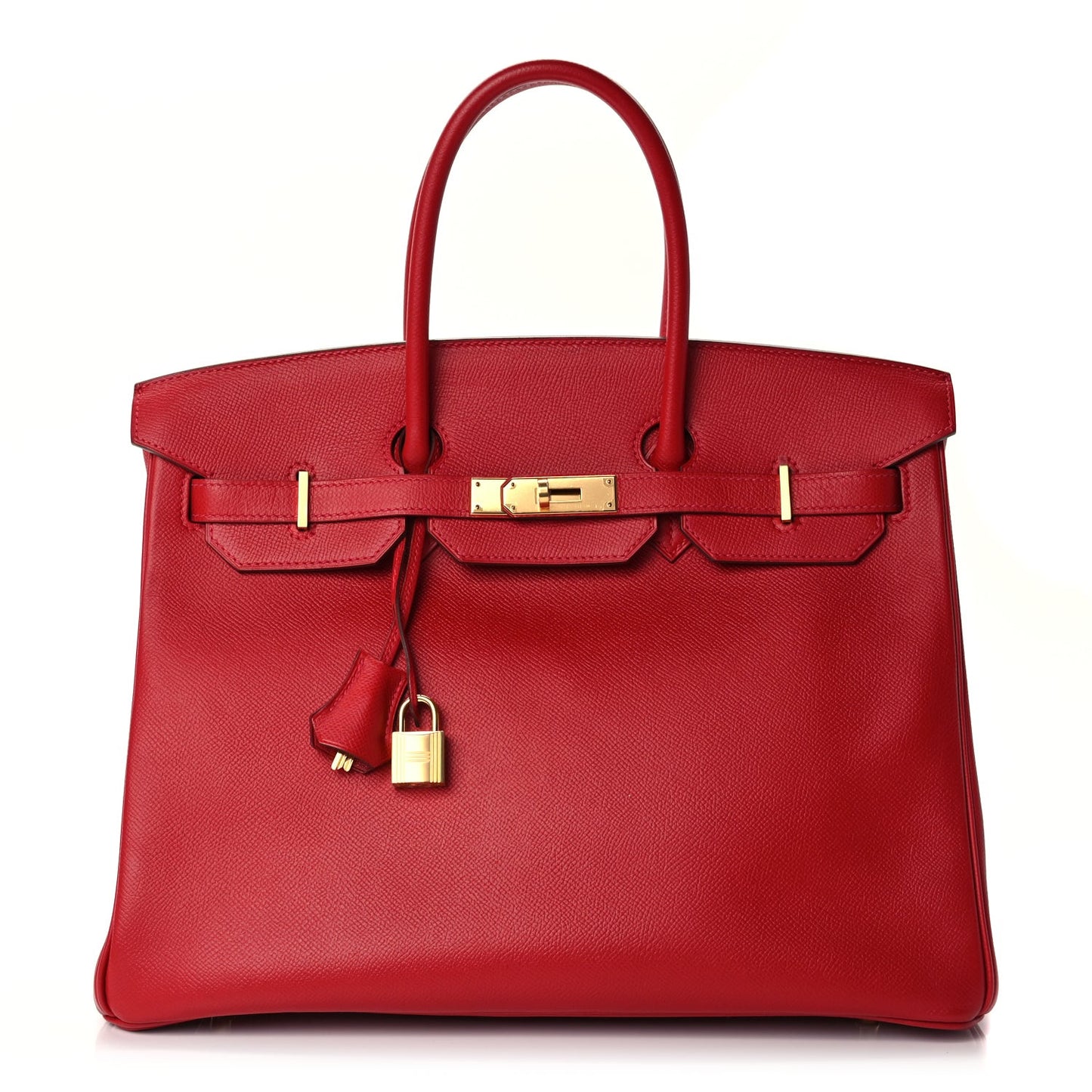 Epsom Birkin 35  Rouge Casaque
