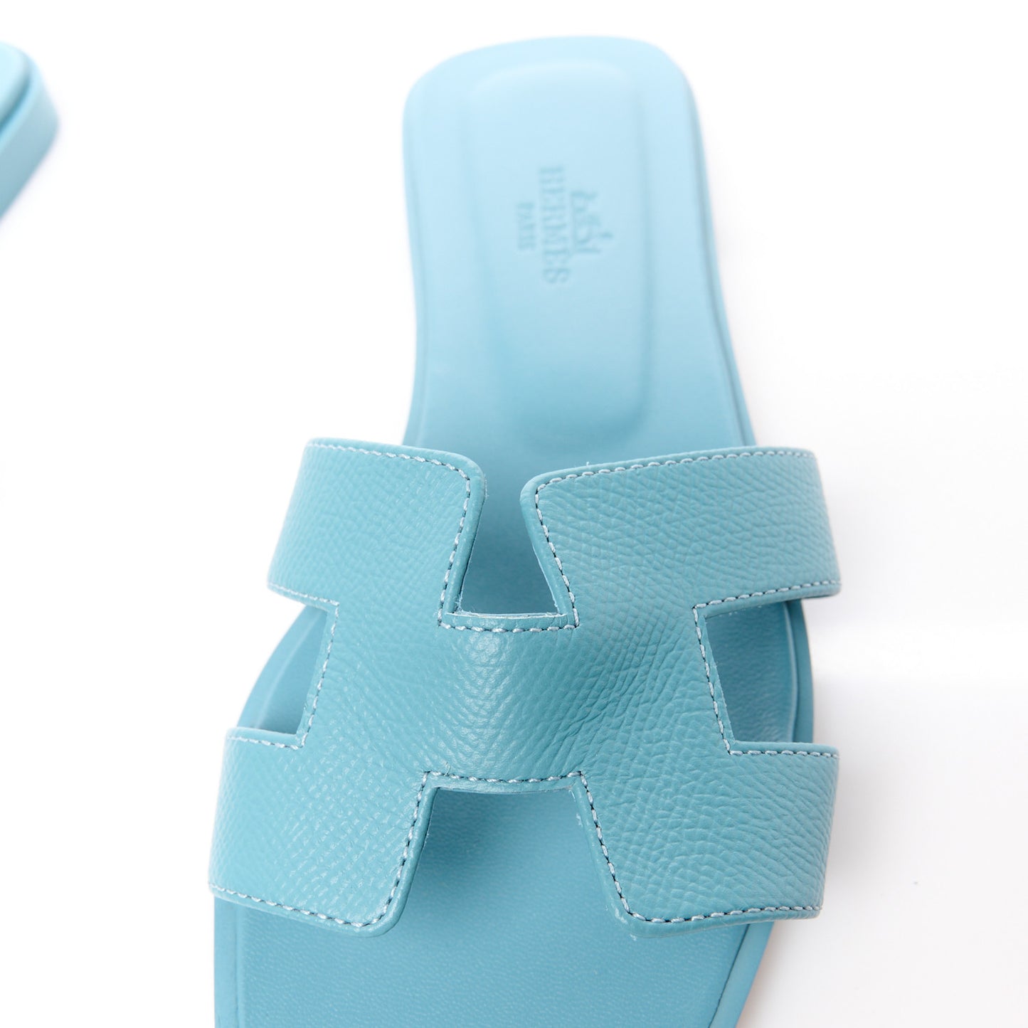 Epsom Oran Sandals 36.5 Bleu Littoral