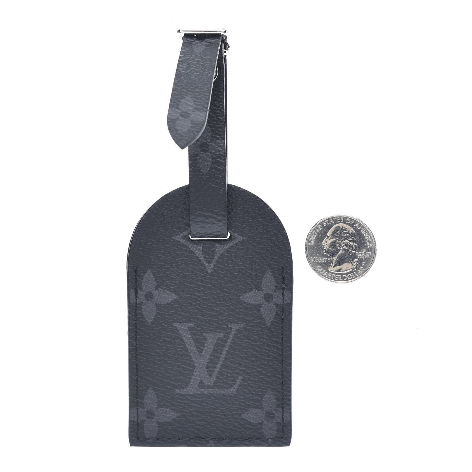 Louis Vuitton Monogram Eclipse Luggage Tag 2 of 3