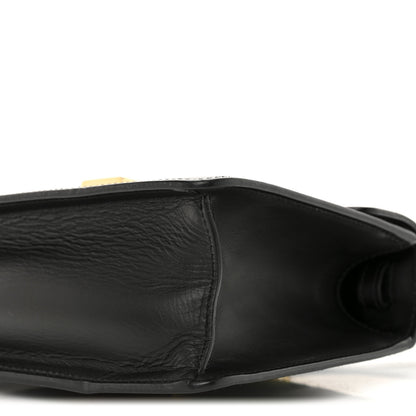 Gucci Calfskin Mini Sylvie Top Handle Bag Black 10 of 13