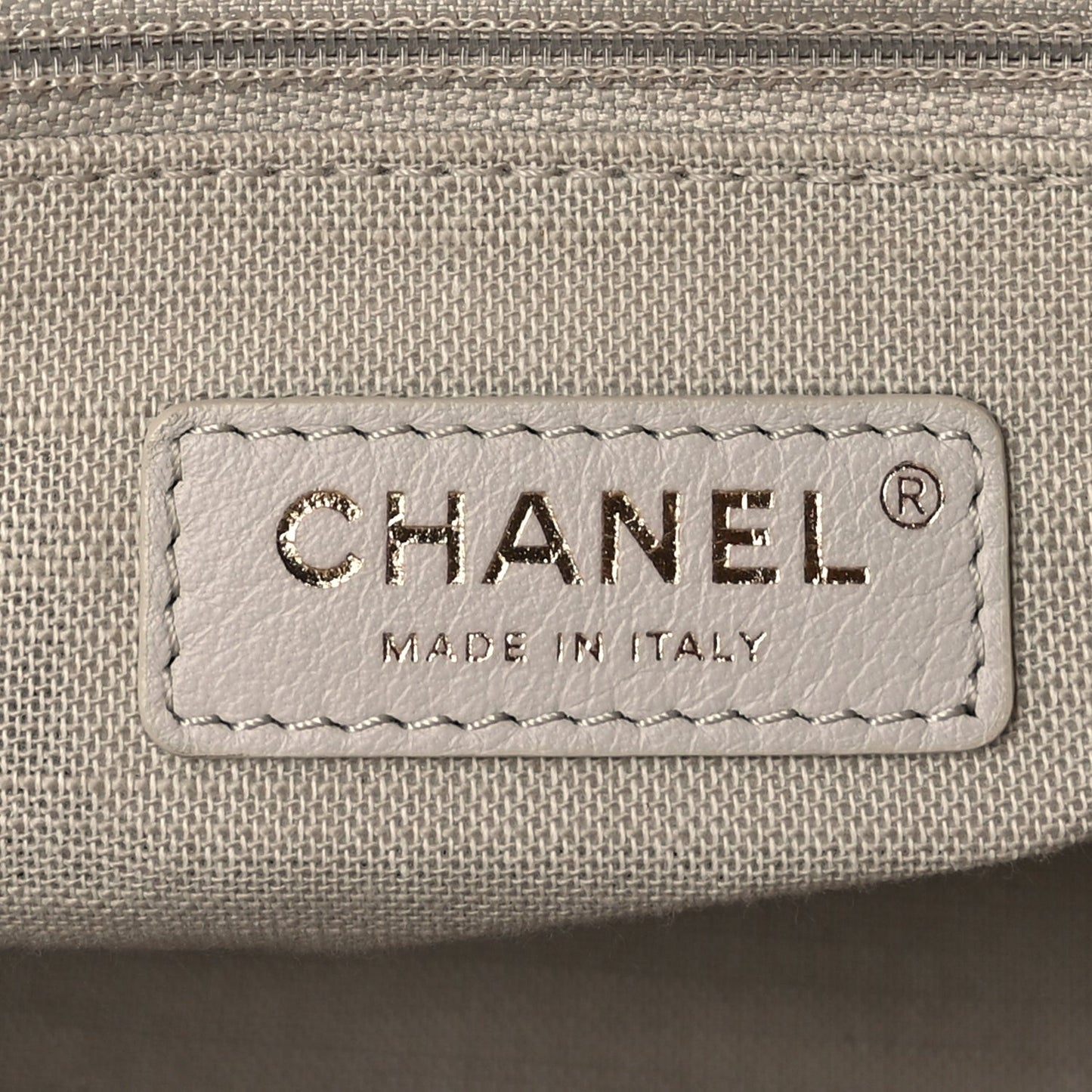 Mixed Fibers Small Deauville Tote  White