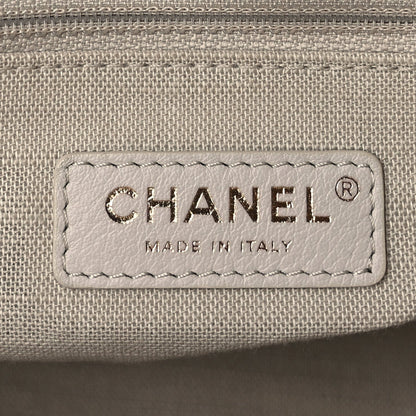 Chanel Mixed Fibers Small Deauville Tote  White 6 of 8