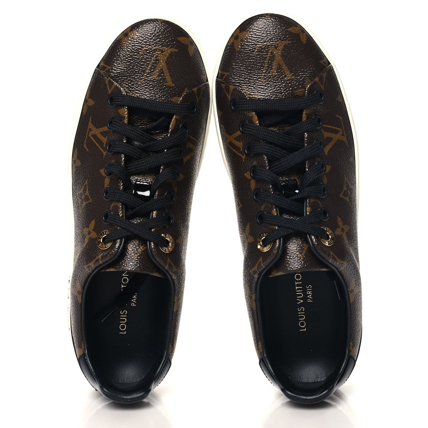 Patent Monogram Frontrow Sneakers
