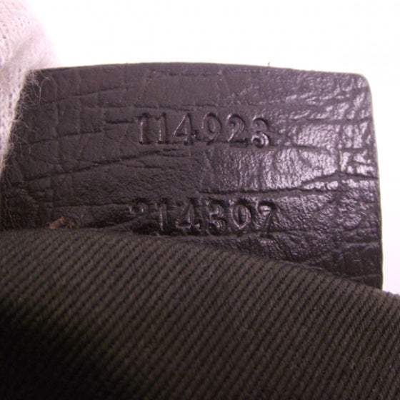 Monogram Horsebit Small Handbag Brown