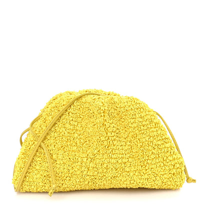 Bottega Veneta Bouclé Curly Raffia The Mini Pouch Mirabelle 1 of 7