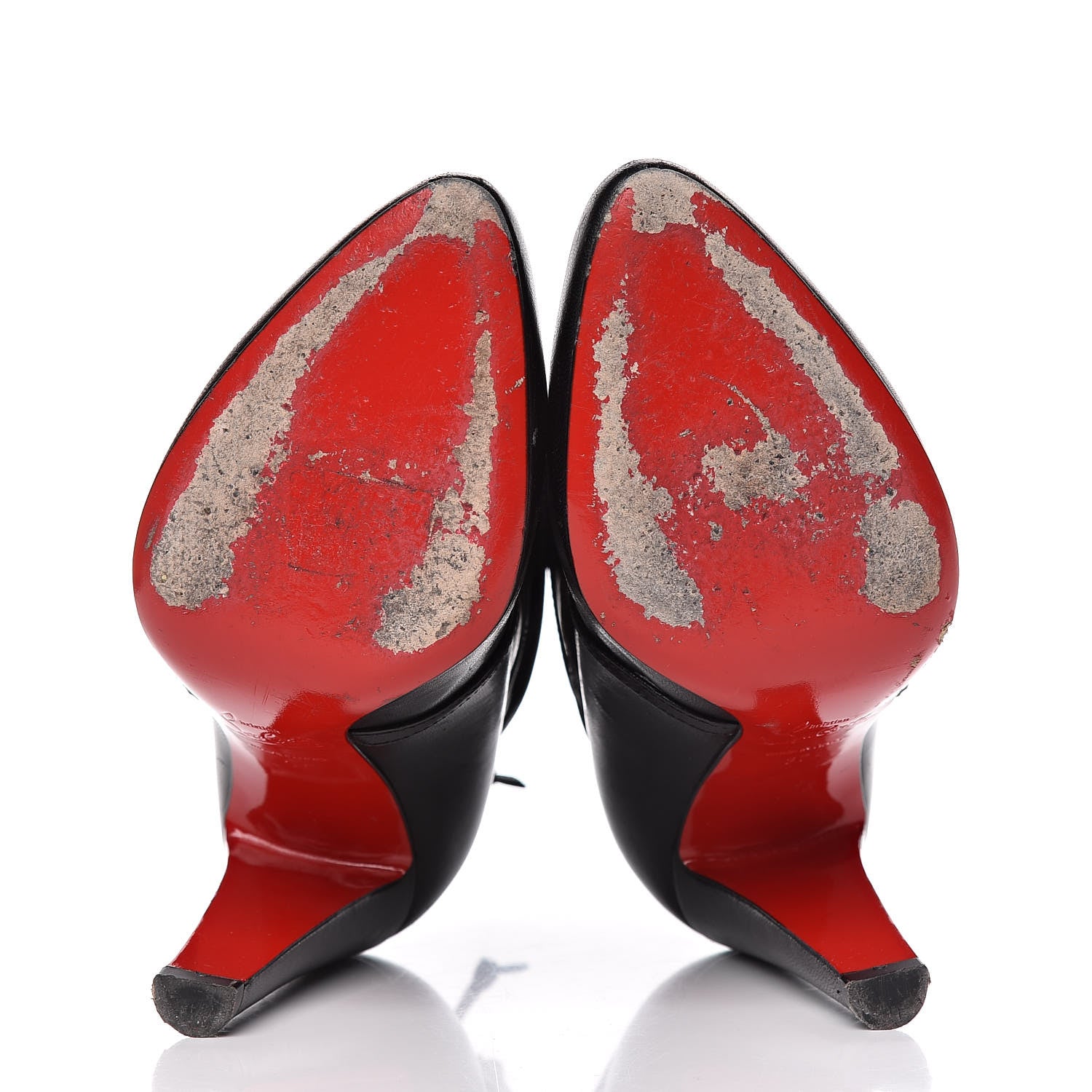Christian Louboutin Shiny Nappa S.I.T. Rain 100 Ankle Boots 37 Black 7 of 13