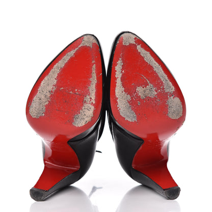 Christian Louboutin Shiny Nappa S.I.T. Rain 100 Ankle Boots 37 Black 7 of 13