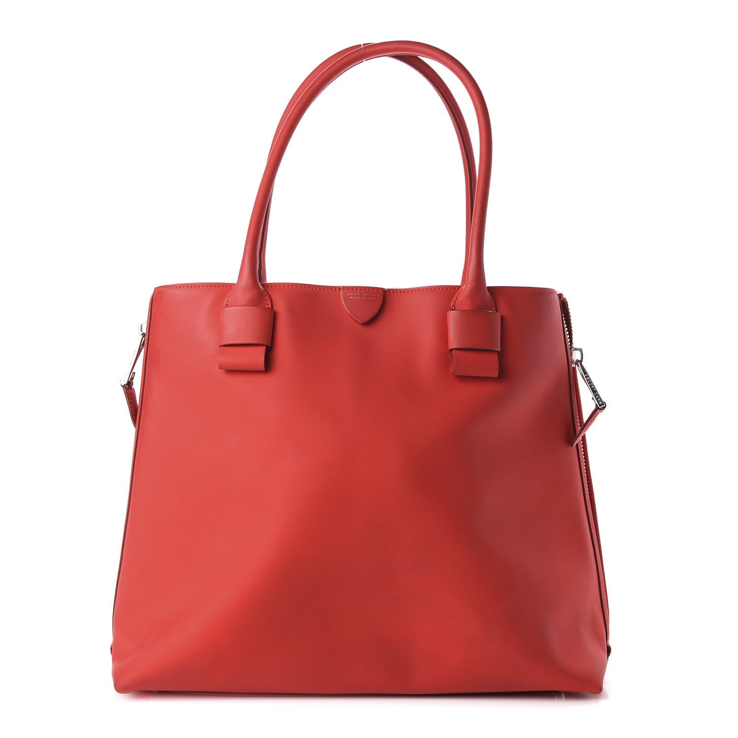 Calfskin Coated Rubber Shiela Tote Flame