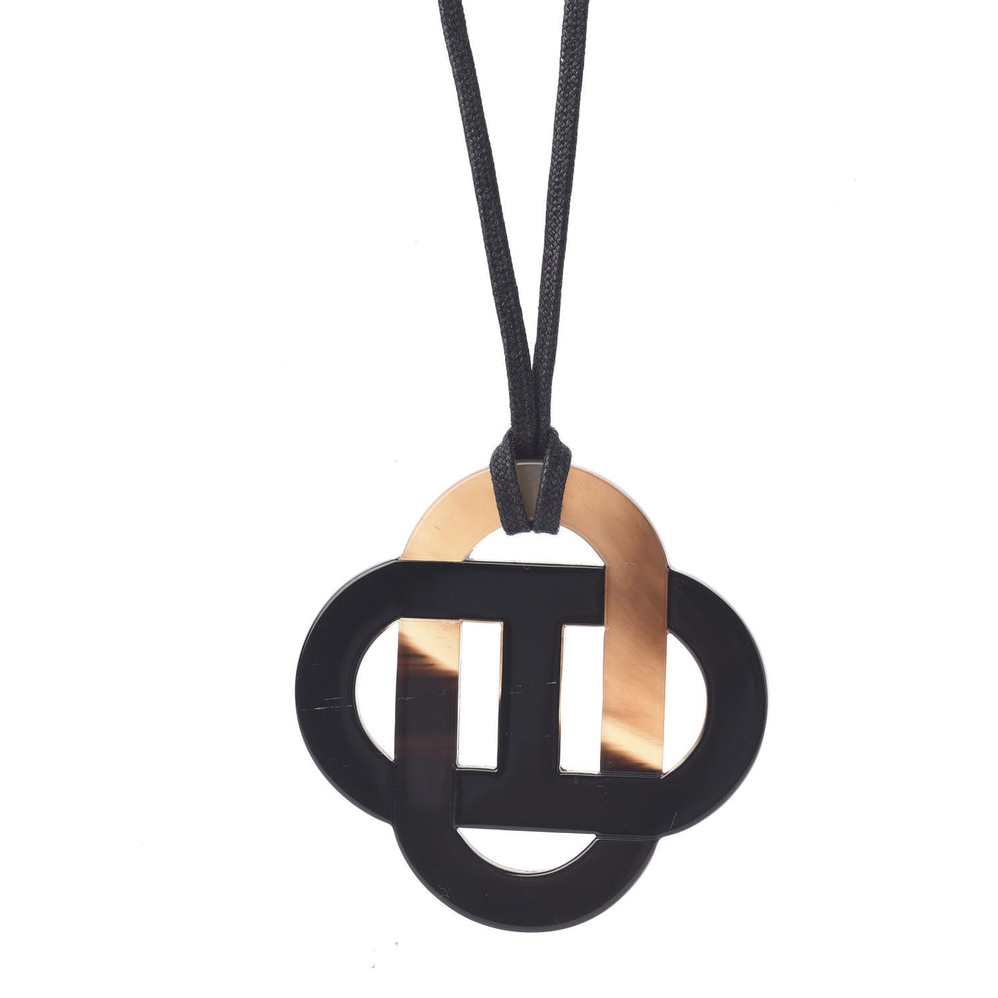 Buffalo Horn Isatis Pendant Necklace