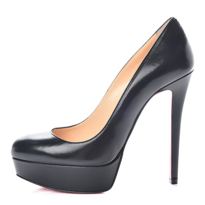 Christian Louboutin Kid Bianca 140 Pumps 37 Black 1 of 8