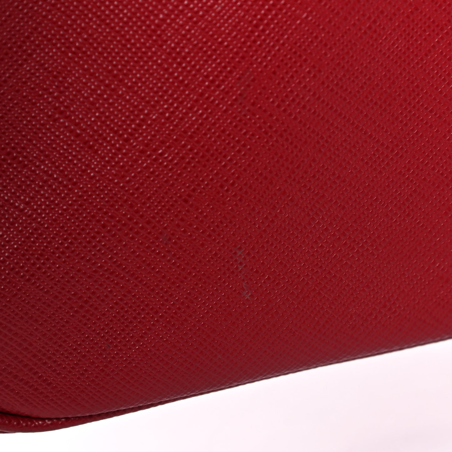 Saffiano Lux Bowler Fuoco