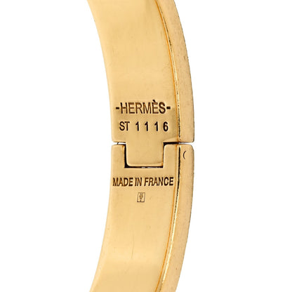 Hermes Enamel Narrow Clic Clac H Bracelet PM Black 4 of 4