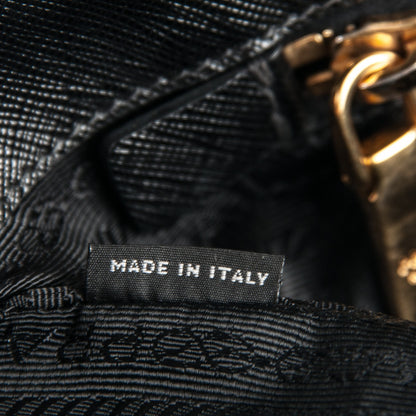 Prada Saffiano Large Galleria Double Zip Tote Black 7 of 7