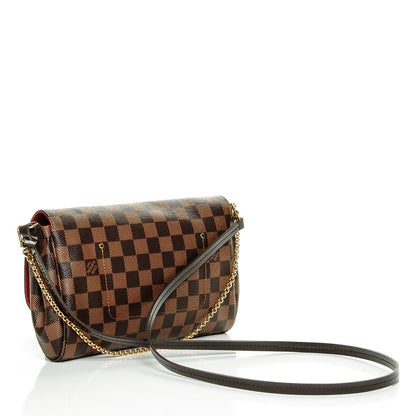 Louis Vuitton Damier Ebene Favorite MM 3 of 7