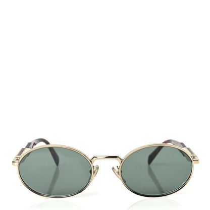 Prada Metal Logo Sunglasses SPR 65ZS Gold 2 of 7