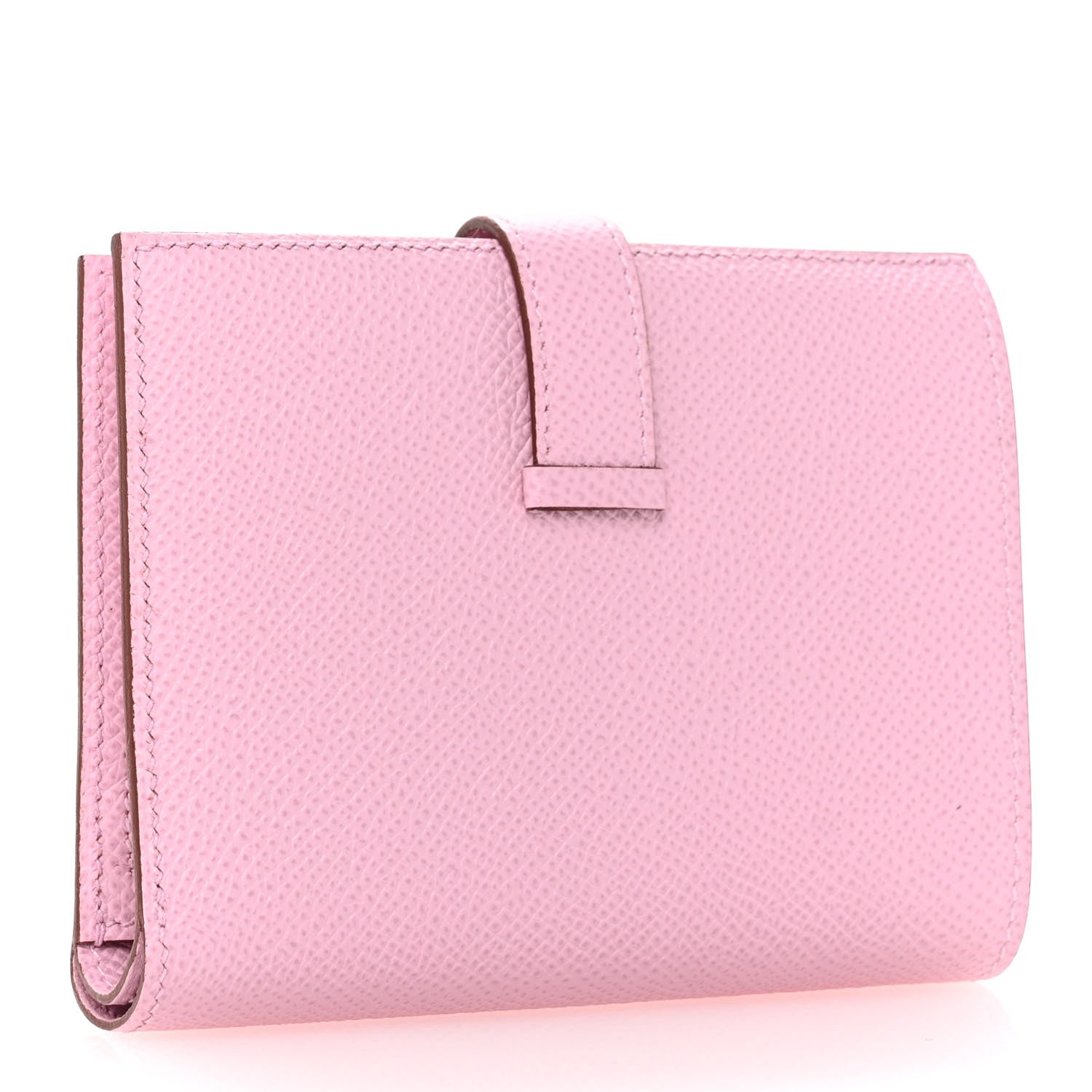 Hermes Epsom Bearn Compact Wallet Mauve Sylvestre 3 of 9