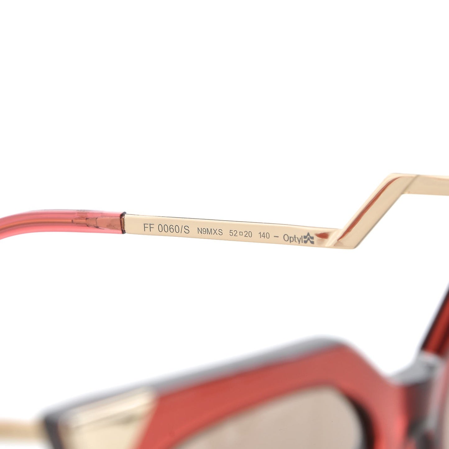 Iridia Cat Eye Sunglasses FF 0060/S Red