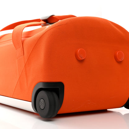 Louis Vuitton Knit Monogram Horizon Soft Duffle 55 Orange 6 of 12