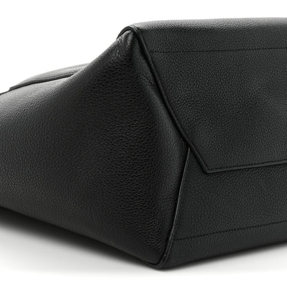 Celine Soft Grained Calfskin Sangle Bucket Bag Black 8 of 13