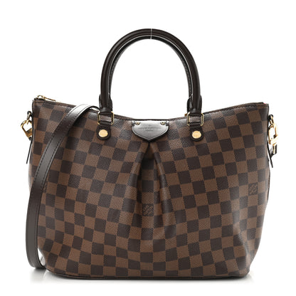 Louis Vuitton Damier Ebene Siena MM 1 of 8