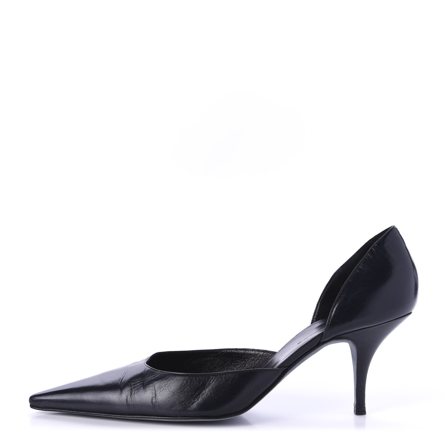 Balenciaga Calfskin Pumps 39.5 Black 1 of 8