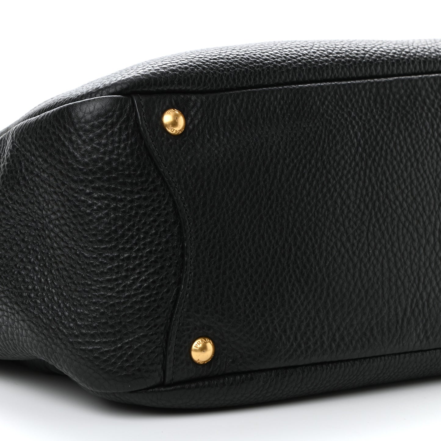 Vitello Daino Side Pocket Hobo Black