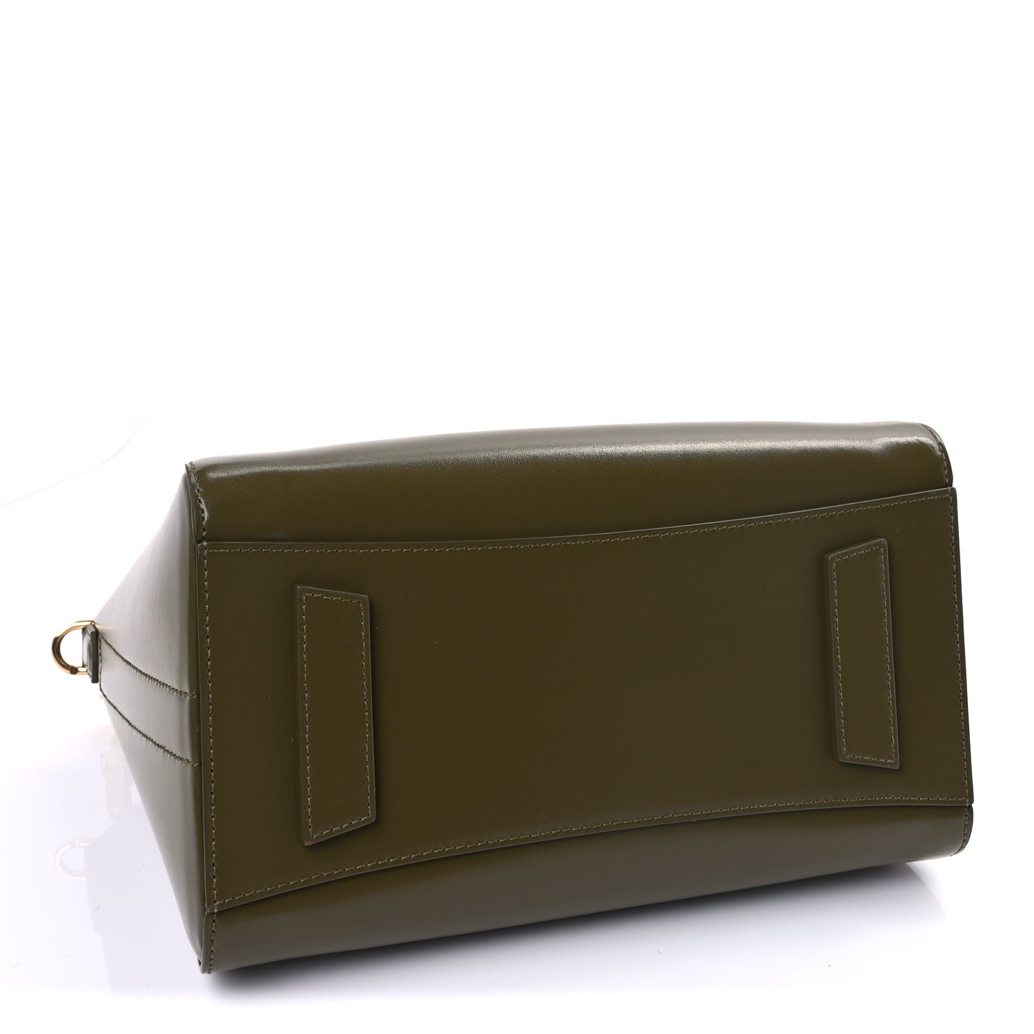 Givenchy Shiny Lord Calfskin Small Antigona Dark Khaki 3 of 8