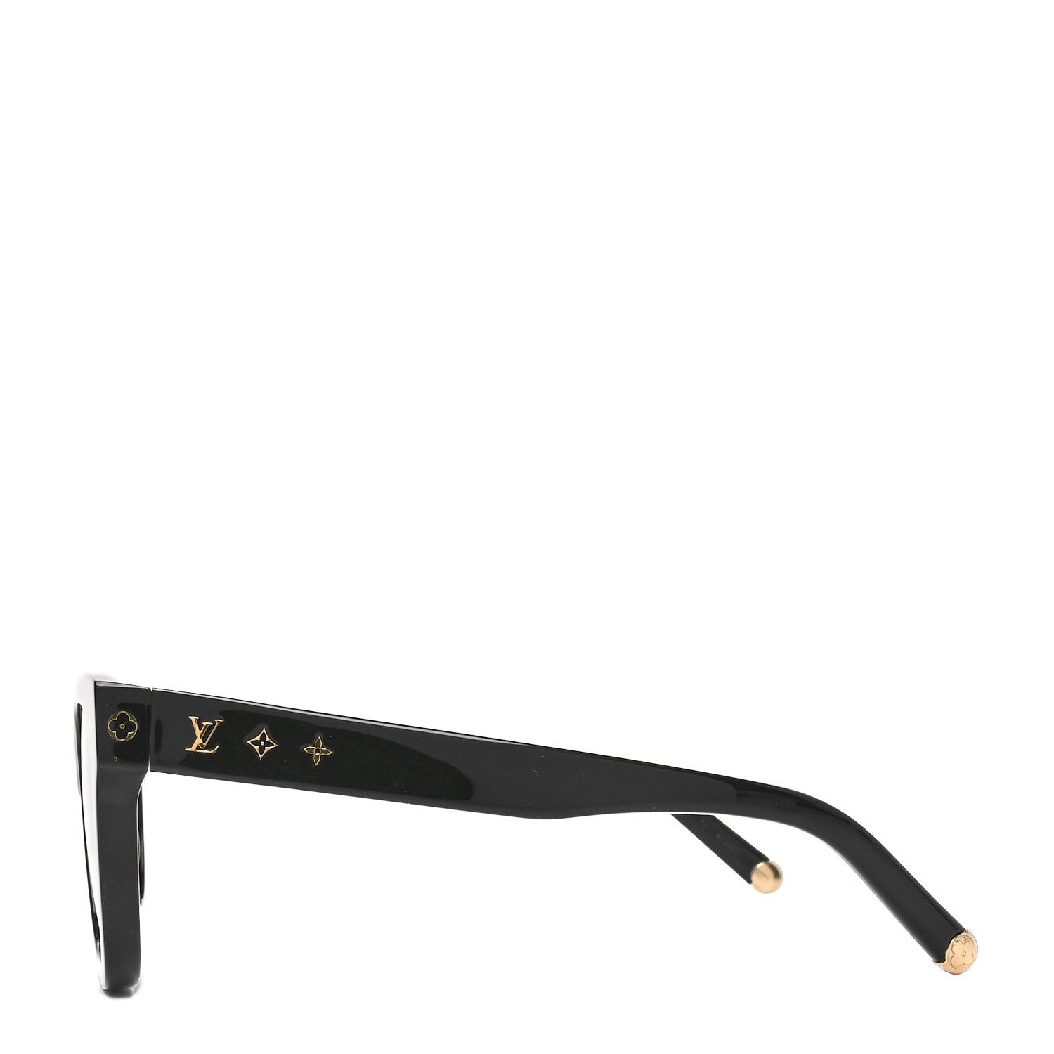 Louis Vuitton Acetate My Monogram Square Sunglasses Z1523W Black 3 of 7