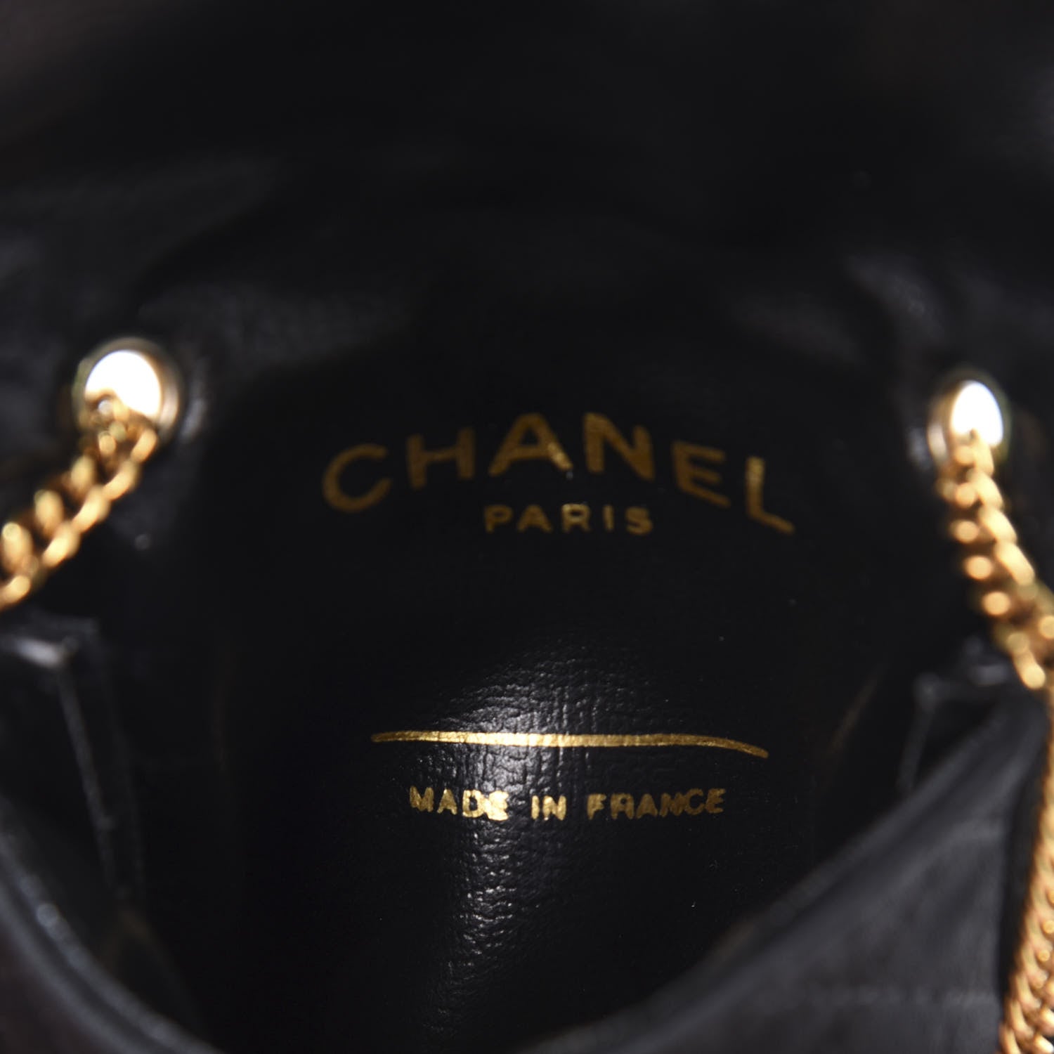 Chanel Jersey Quilted Shoulder Bag Black 9 of 9