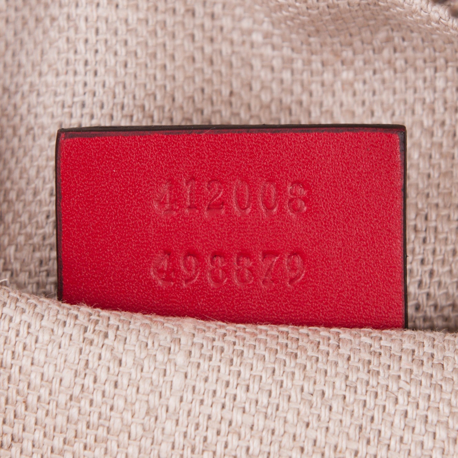 Gucci Calfskin Web Small Webby Bee Shoulder Bag Red 7 of 7