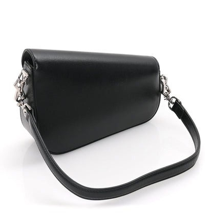 Gucci Demetra Mini Horsebit 1955 Asymmetric Shoulder Bag  Black 2 of 8