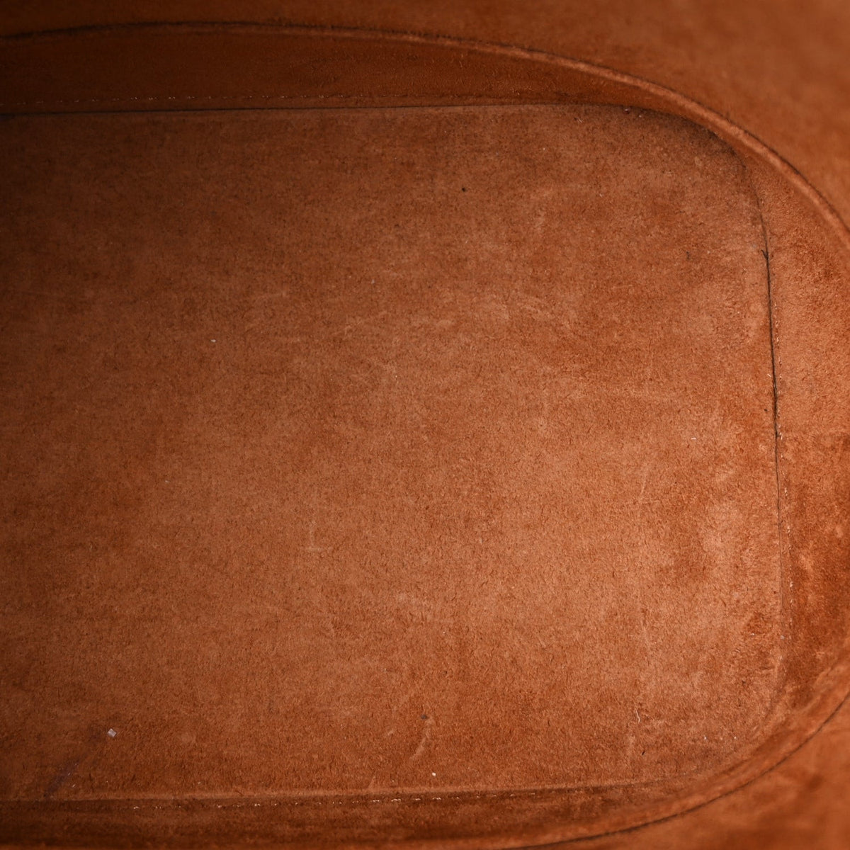 Celine Smooth Calfskin Small Cuir Triomphe Bucket Bag Tan 8 of 16