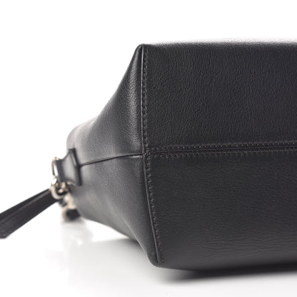 Fendi Vitello Dolce Medium By The Way Boston Bag Black 9 of 10