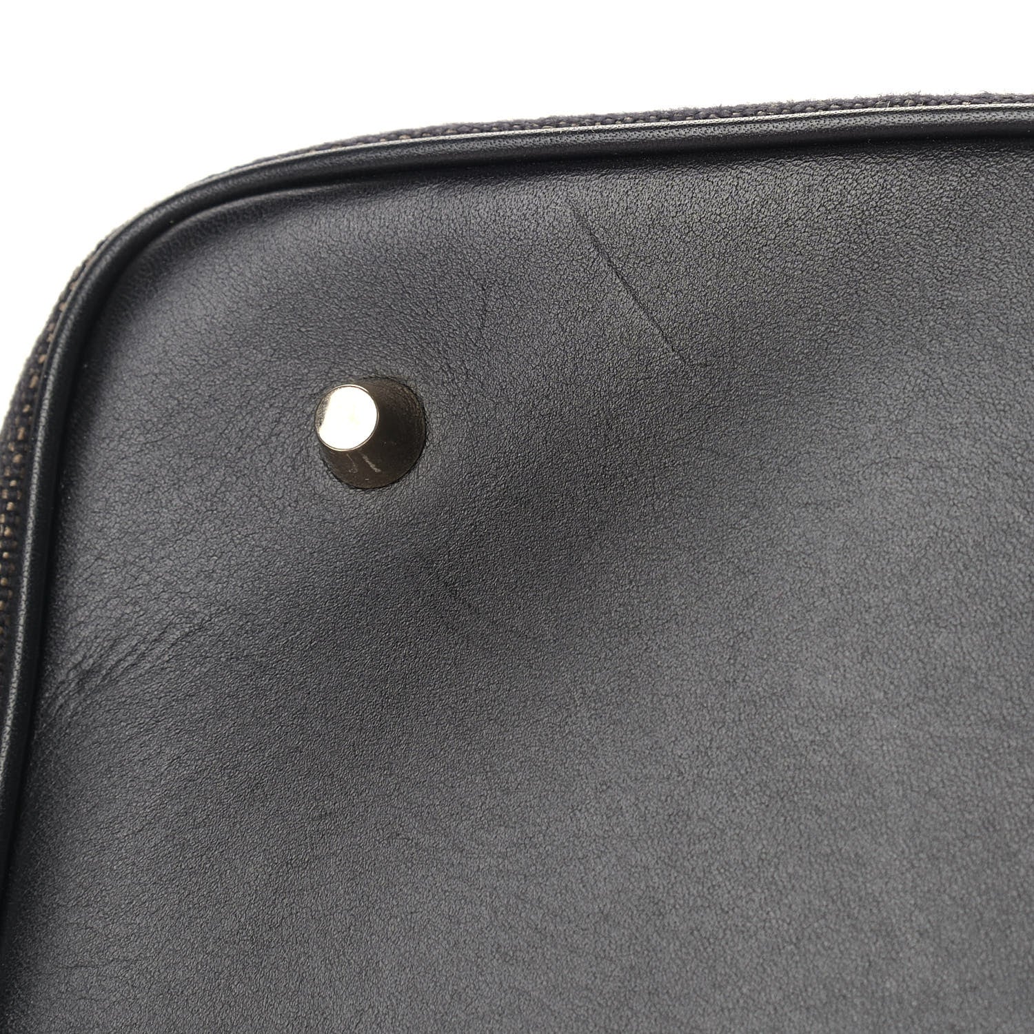 Burberry Canvas Mega Check Medium Ashby Hobo Black 12 of 12