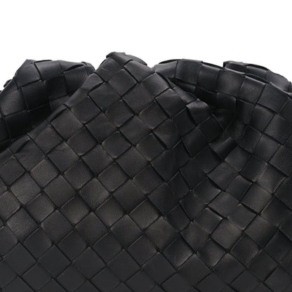 Bottega Veneta Nappa Maxi Intreccio The Pouch Oversized Clutch  Black 6 of 8