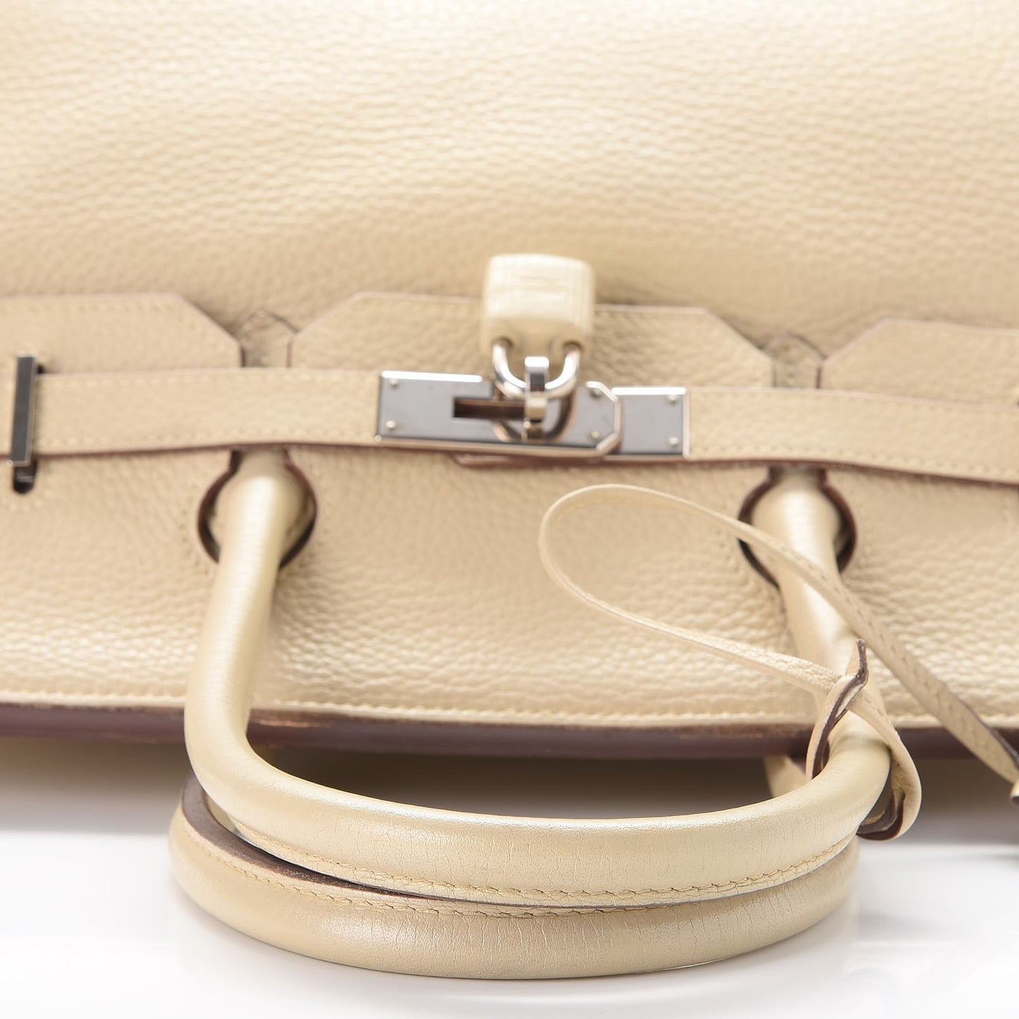 Taurillon Clemence Birkin 35 Parchemin