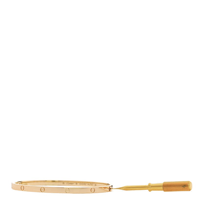 Cartier 18K Yellow Gold Small LOVE Bracelet 18 6 of 7