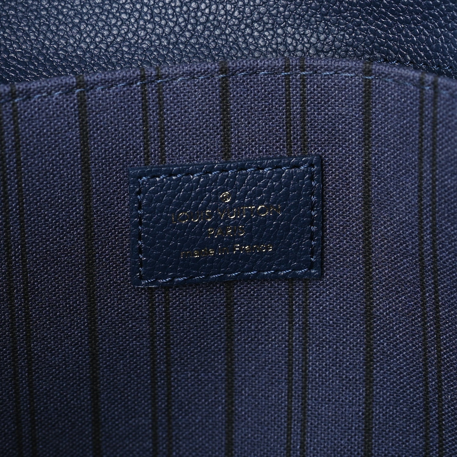 Louis Vuitton Empreinte Pochette Metis  Navy 5 of 8