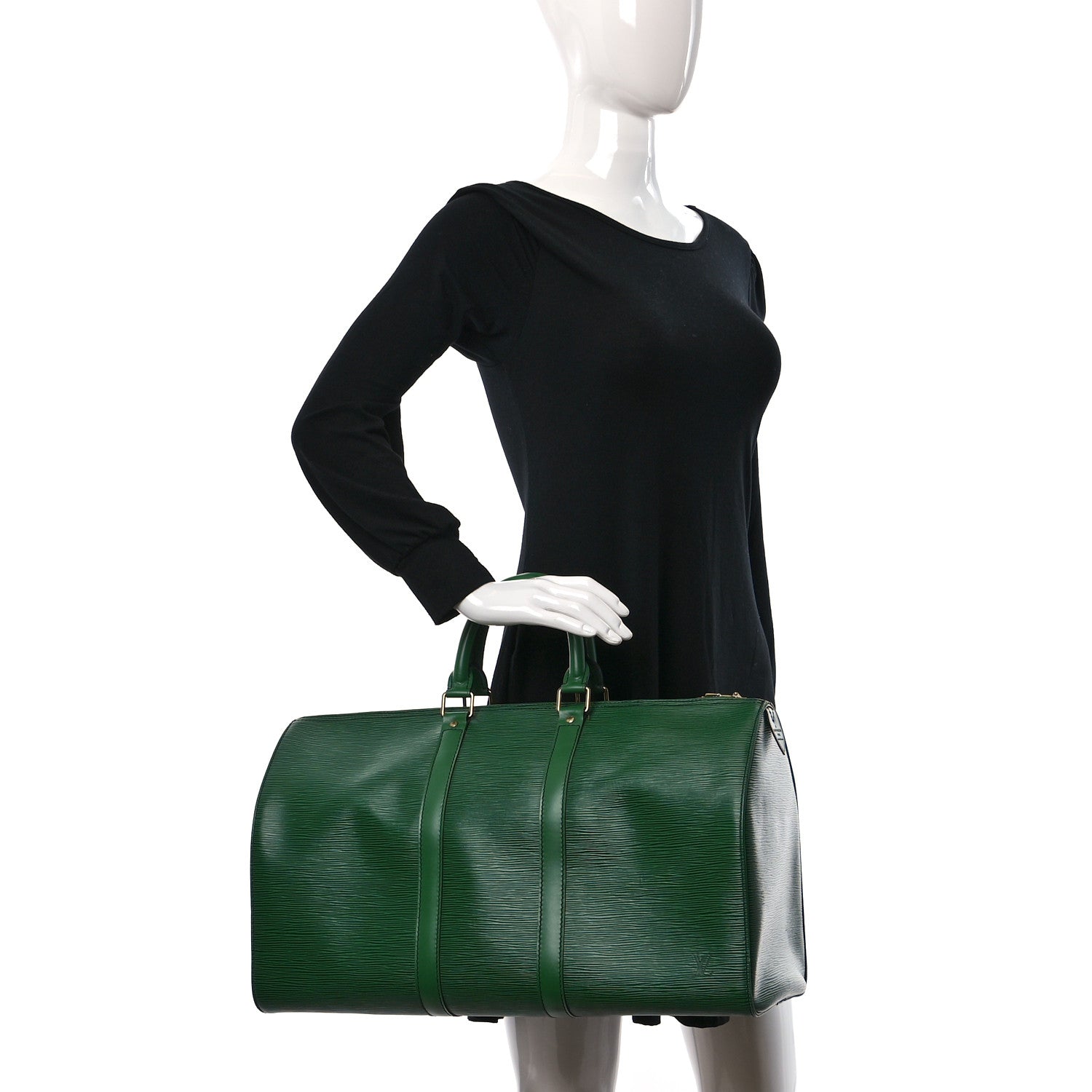 Louis Vuitton Epi Keepall 45 Borneo 2 of 15