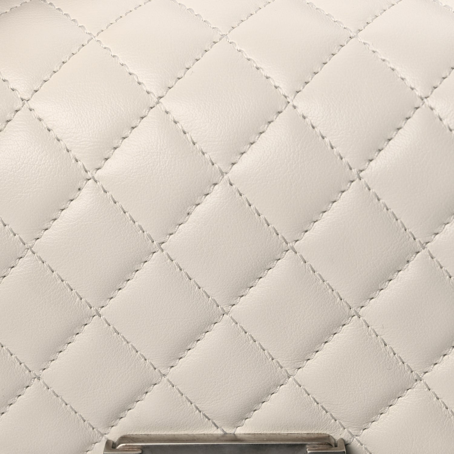 Chanel Calfskin Quilted Small Boy Flap White 7 of 9