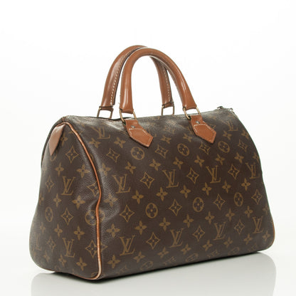 Louis Vuitton Monogram French Company Speedy 30 3 of 14