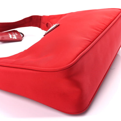 Prada Tessuto Nylon Mini Re-Edition 2000 Bag Rosso 7 of 8