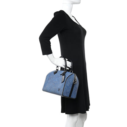Louis Vuitton Epi Speedy Bandouliere 25 Denim Light 2 of 9
