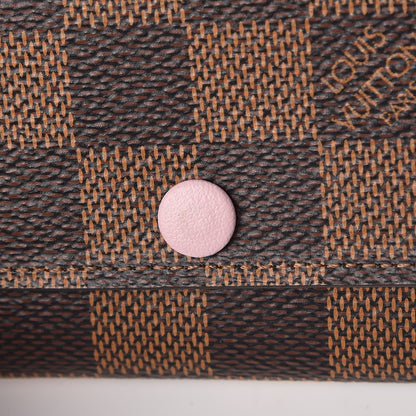 Louis Vuitton Damier Ebene Multicles 6 Key Holder Rose Ballerine 7 of 10