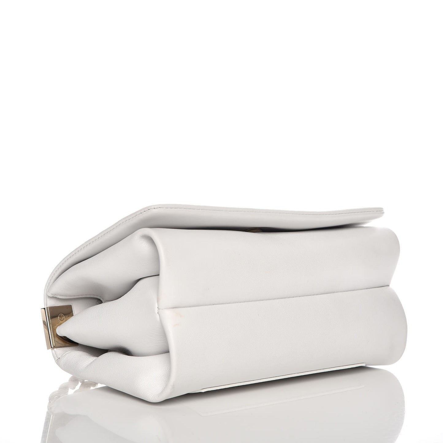 Nappa Palazzo Sultan Shoulder Bag White