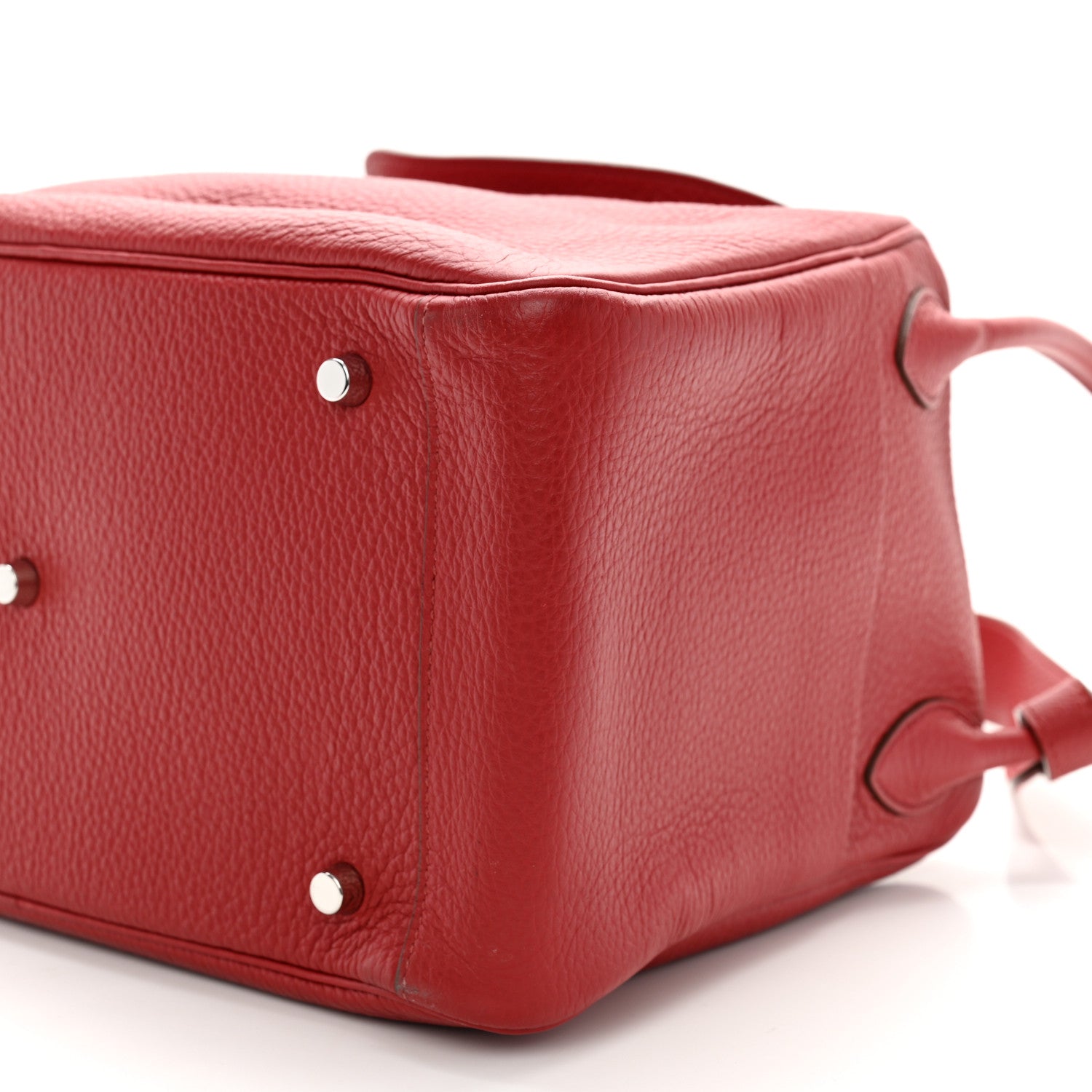 Hermes Taurillon Clemence Lindy 34 Rouge Vif 10 of 10