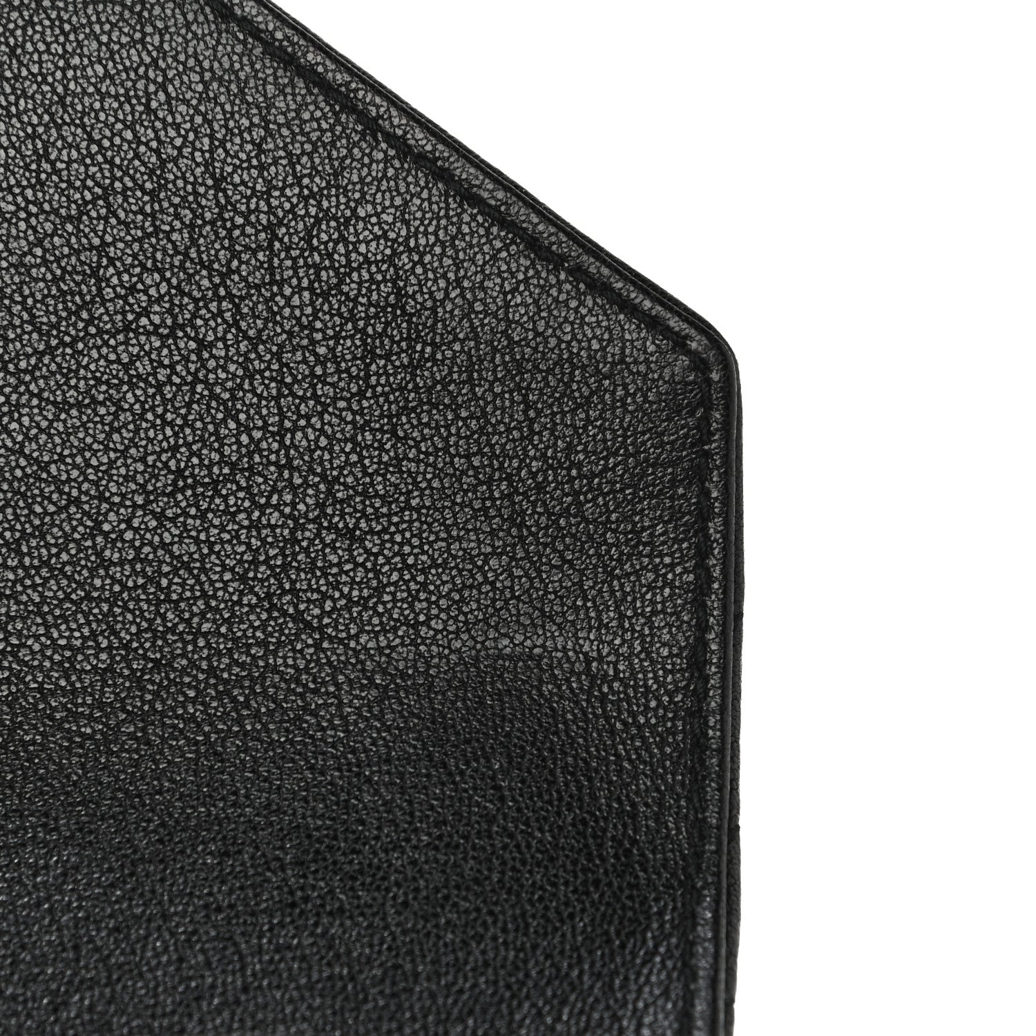 Saint Laurent Sheepskin Matelasse Chevron Monogram Medium College Bag Black 12 of 12