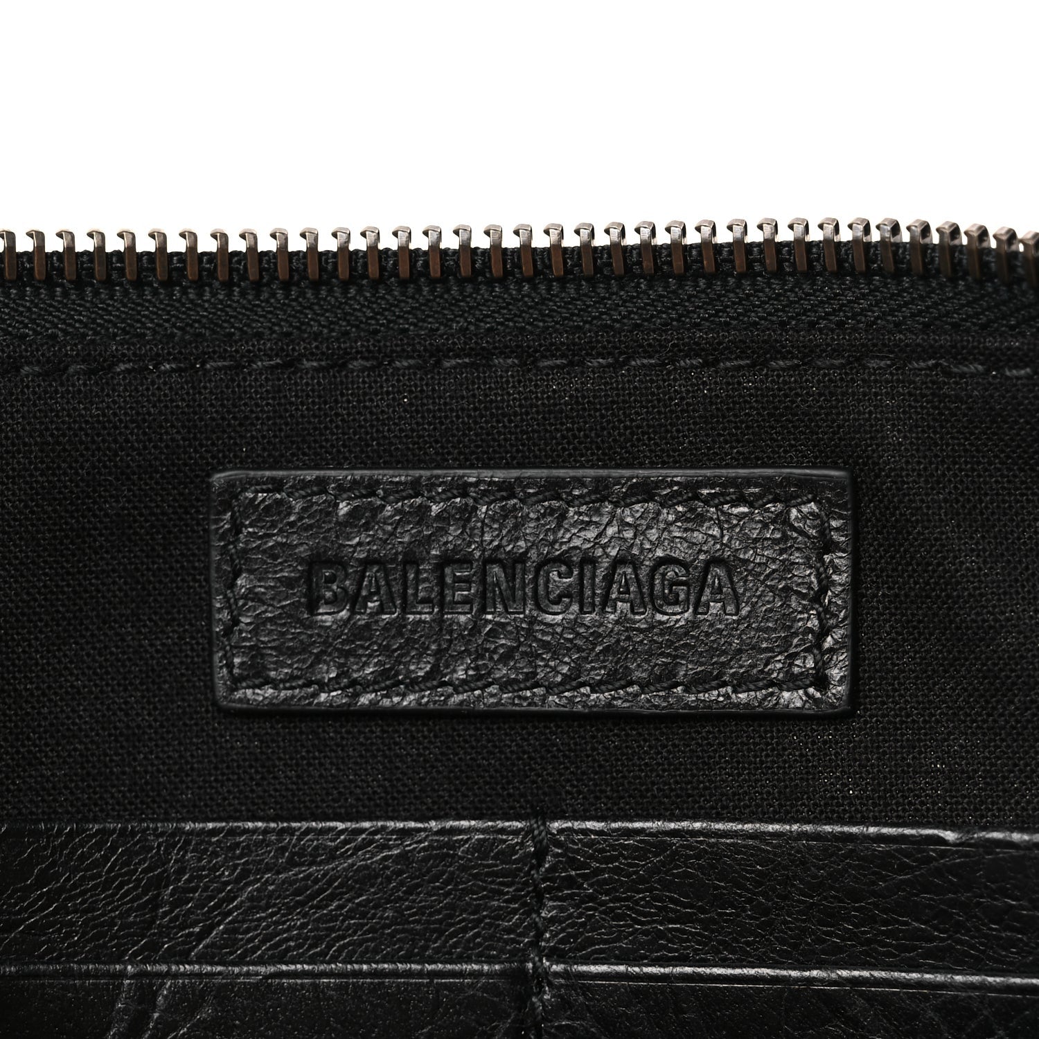 Balenciaga Agneau Arena Classic Hardware Le City Pouch On Strap Black 5 of 9
