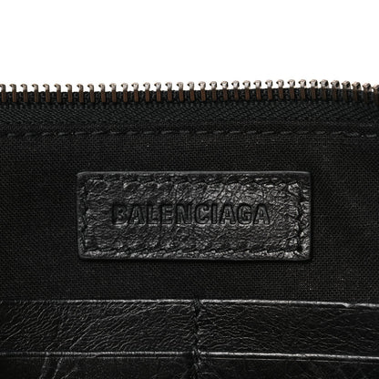 Balenciaga Agneau Arena Classic Hardware Le City Pouch On Strap Black 5 of 9