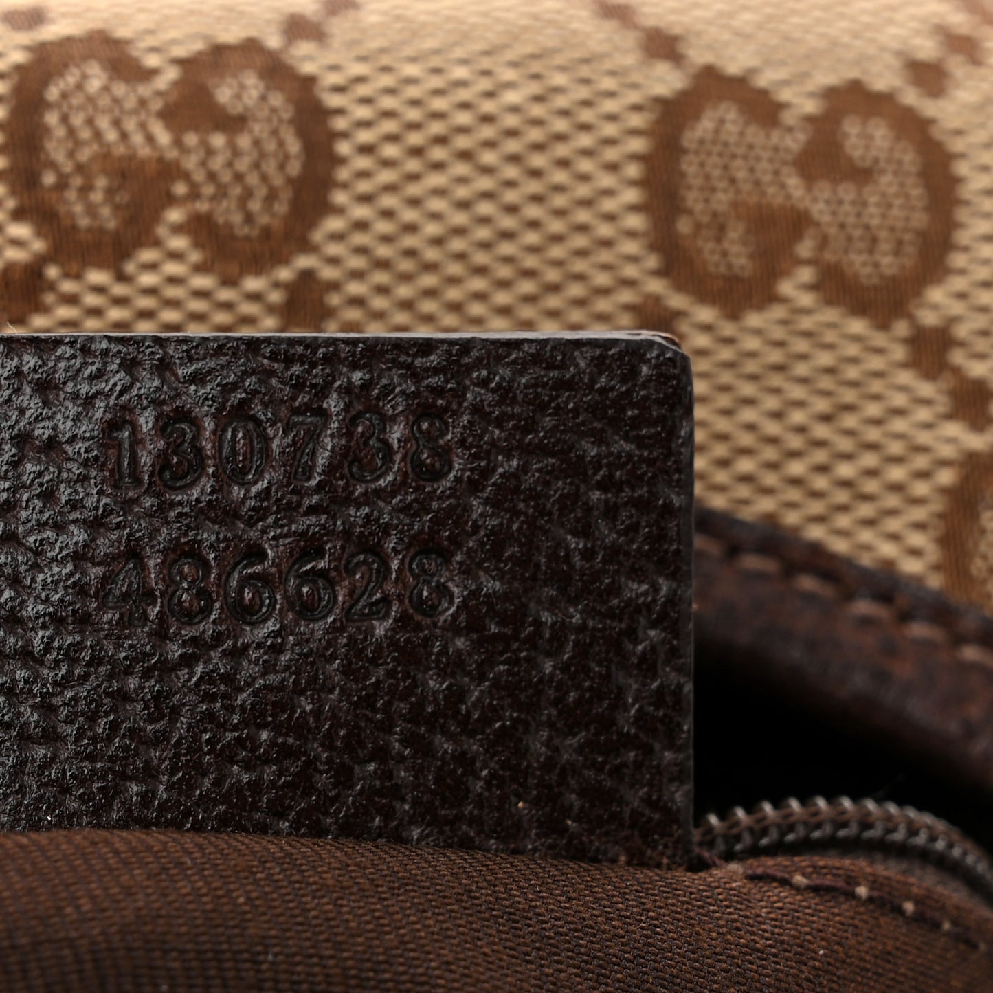 Monogram Medium Abbey D Ring Hobo Brown